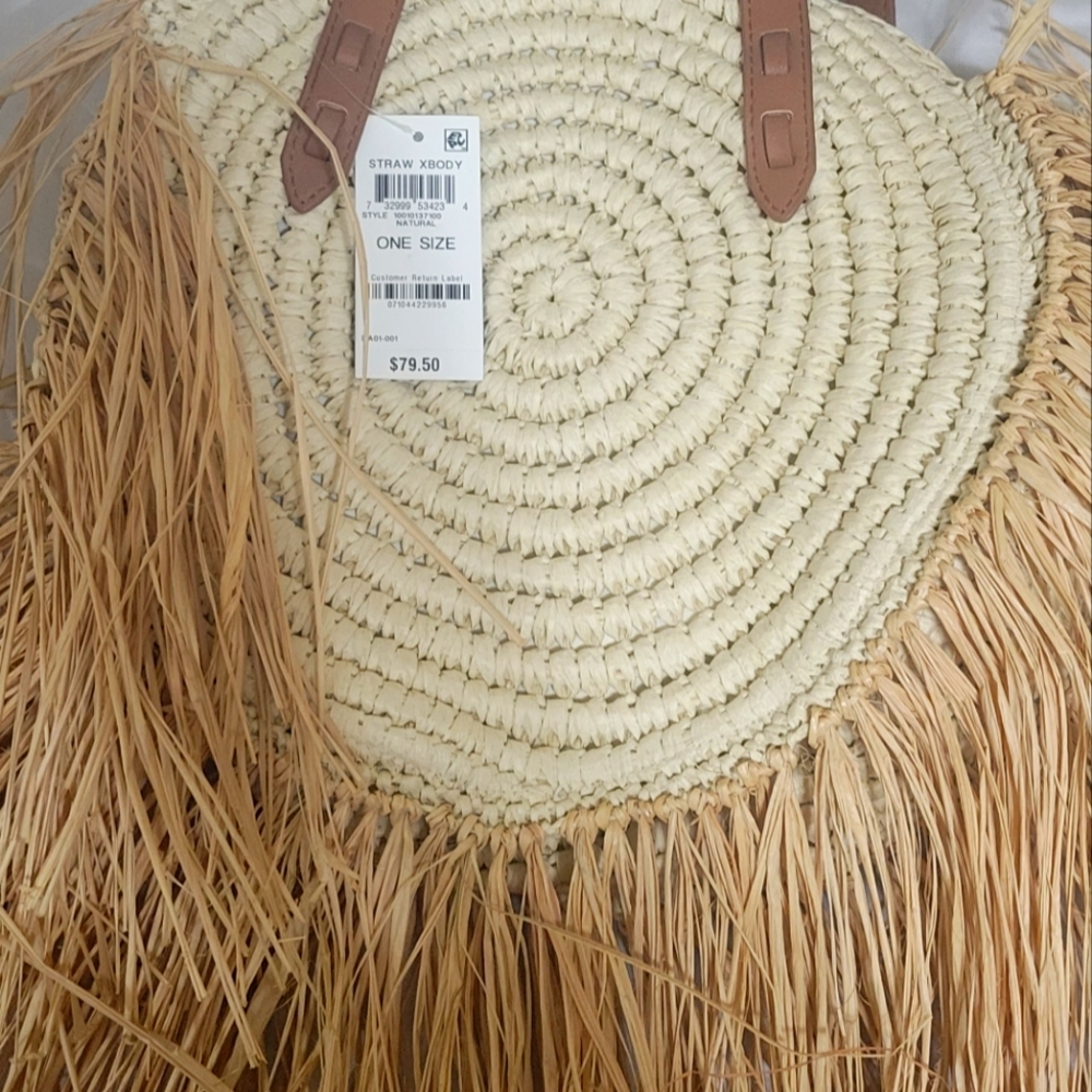 Straw Beach bag